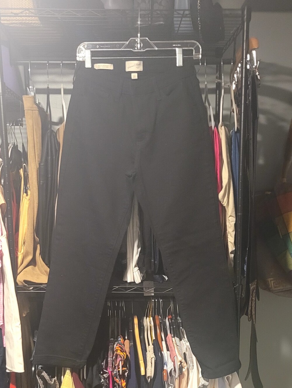 5 For $ 25 Universal Thread Black Straight-Leg Pants